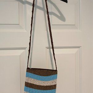 Beautiful beaded crossbody bag